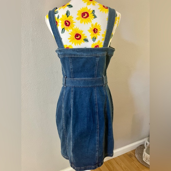 White House Black Market denim sundress - Picture 3 of 6